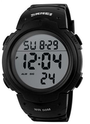 Часы наручные 1068bk skmei, black