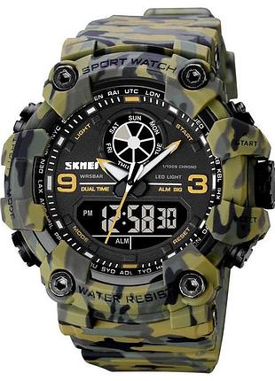 Часы наручные 1818cmgn skmei, camo green