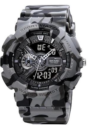 Часы наручные 1688cmgy skmei, camo grey
