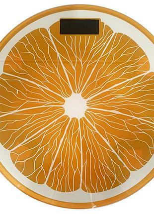 Весы напольные 2003a orange, 180кг (50г), температура