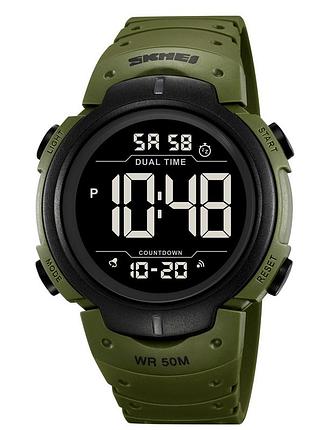 Часы наручные 2304ag skmei, army green