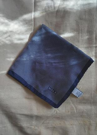 Eton платок паше  шелк в горошик