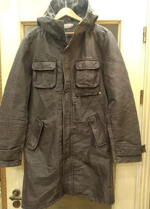 Calvin klein. military outfit. довга парка рейнджера хакі (сайз м)