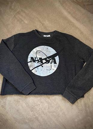 Укорочений світшот nasa m/l