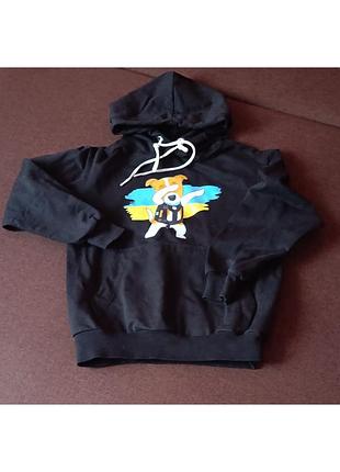 Свитшот пес патрон детский толстовка кофта с капюшоном на рост 122 см 6-7 лет