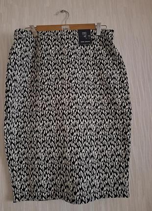 Юбка новая карандаш трикотажная 12/40 размера