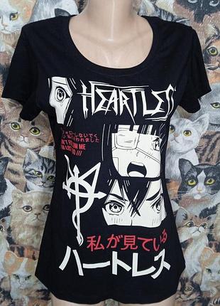 Футболка с аниме принтом