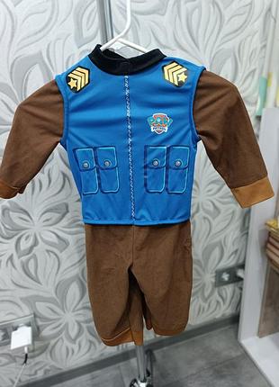 Костюм карнавальный paw patrol щенячий патруль на возраст 2-3 года