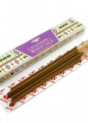 Аромапалочки пыльцевые sacred elements lavender white sage лаванда белый шалфей