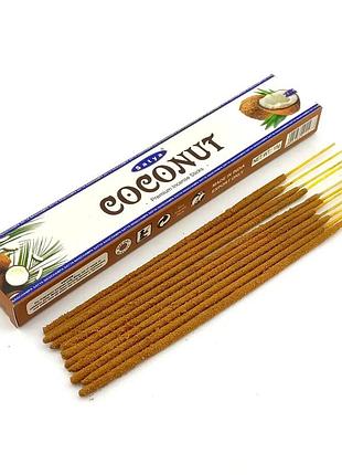 Аромапалиці пилцеві satya premium coconut кокос