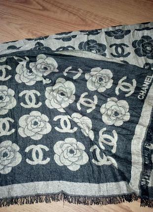 Шарф палантин бренд chanel🌹🌹🌹