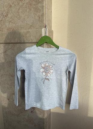 Fox &amp; bunny by sinsay базовый хлопковый реглан в школу для девочки