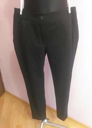 Классические черные женские брюки/l,xl