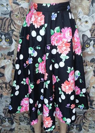 Юбка в пинап стиле