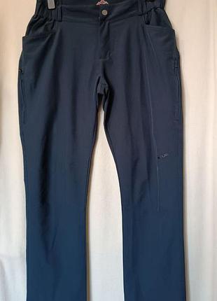Брюки софтшелл stubai женские треккинговые легкие р.2xl/3xl