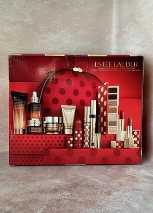Estée lauder - holiday blockbuster set 2025 - warm/glow look - подарунковий набір в теплих відтінках