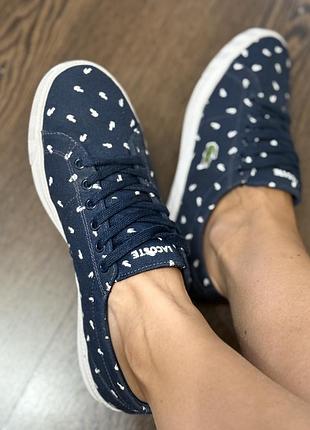 Кеди жіночі lacoste 37-38 розмір