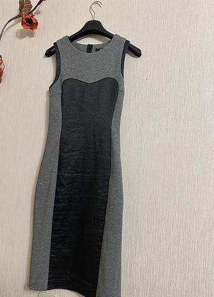 Сукня сіра стильна