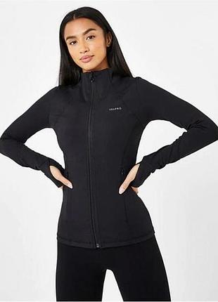 Куртка usa pro hooded fitness jacket black спортивна кофта худі