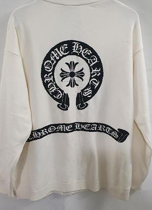 Кардиган chrome hearts кашемір 3