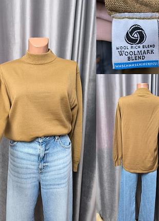 Стильний та актуальний вінтажний шерстяний светр