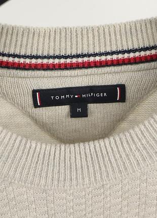 Чоловічий светр tommy hilfiger wool blend 4