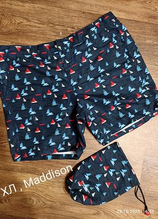 Новые мужские пляжные шорты размер хл   maddison