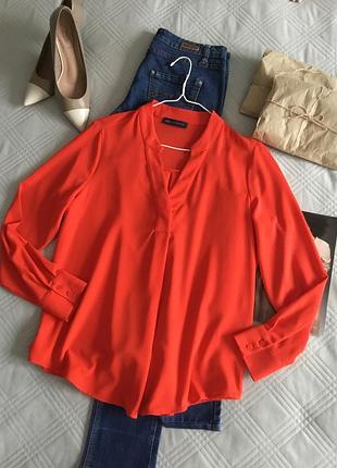 Роскошная красивая блуза в 🥕насыщенном цвете в размере 14