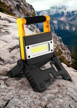 Фонарь прожектор светодиодный аккумуляторный ms, портативный фонарь-прожектор, прожектор света ey-39