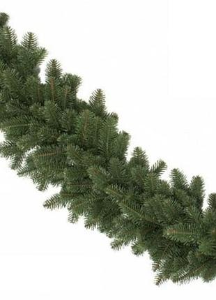 Гирлянда из хвои премиум 1.5 м литая (зеленая)