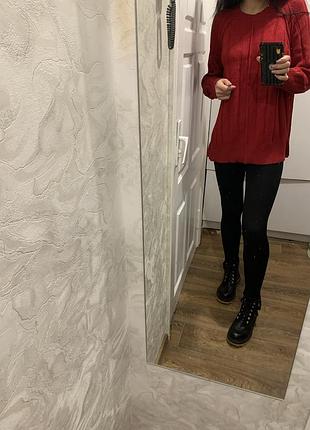 Теплый свитер вискоза