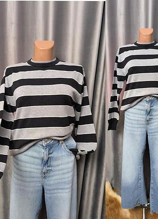 Стильный винтажный оверсайз свитер