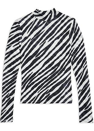 Новенька кофтина сітка в принт зебри (є фото на тілі)