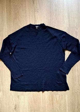 Свитер темно синий
