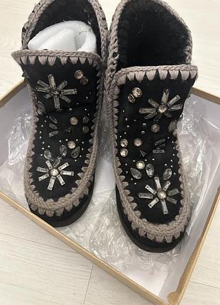 Буркі уггі теплі зимові чоботи замшеві