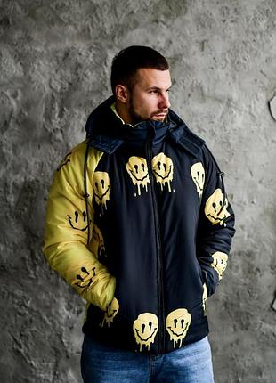 Куртка зимняя со съемным капюшоном