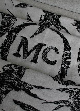 Дивовижний шарф  alexander mcqueen swallows birds made in italy кашемір та вовна