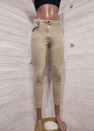 Натуральные бриджи для конного спорта m-l