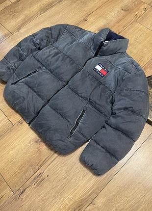 Пуховик tommy hilfiger tommy jeans