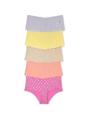 Яркий набор бесшовных трусиков victoria's secret