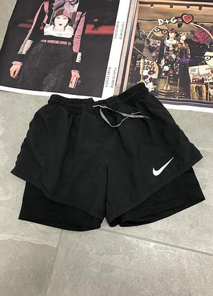 Шорти # чорні шорти для занять спортом для дівчинки nike