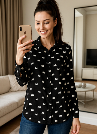 Блузка блуза женская нарядная размер 2xl (52)