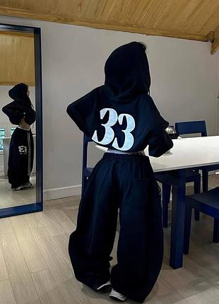 Жіночий повсякденний спортивний теплий костюм двійка штани та кофта на змійці з капюшоном