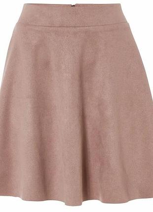 Велюровая юбка esmara германия, размер 42евро (наш 48)