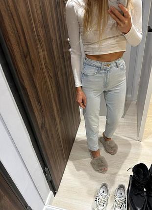 Джинси zara mom