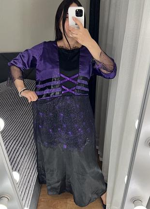 Нова з бірками сукня хелловін halloween 🎃 плаття відьма жіноче платье плаття сукня карнавальна