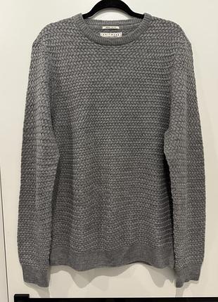 Вовняний стильний светр