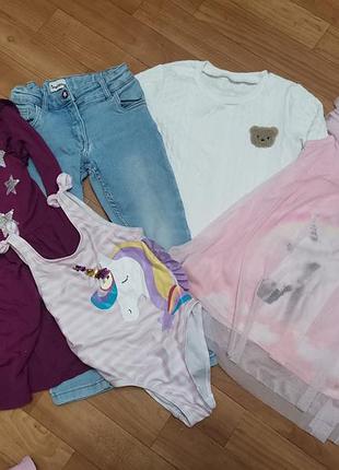 Набір речей для дівчинки 4-5 років