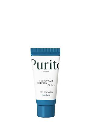 Крем увлажняющий с морской водой purito seoul hydro wave deep sea cream 15 мл