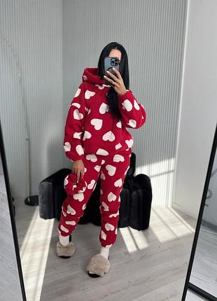 Очень теплый домашний костюм - пижама